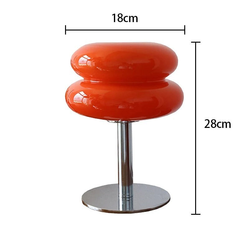 Lampe à Poser Macaron en Verre Soufflé – Modèle Kaïa (DIMOREE)
