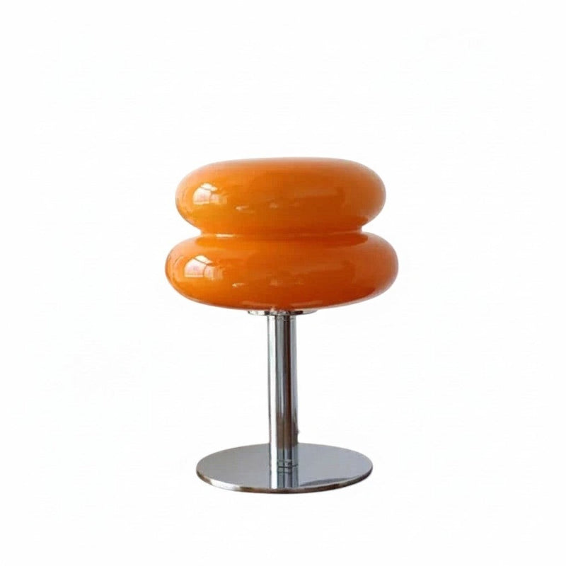 Kaïa — Lampe à poser macaron en verre soufflé