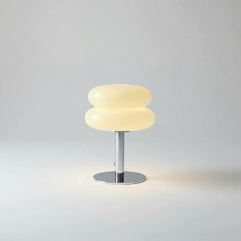 Lampe à Poser Macaron en Verre Soufflé – Modèle Kaïa (DIMOREE)