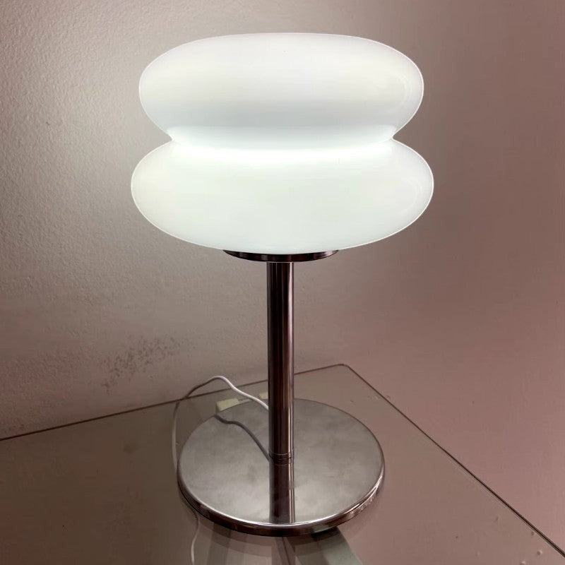 Lampe à Poser Macaron en Verre Soufflé – Modèle Kaïa (DIMOREE)