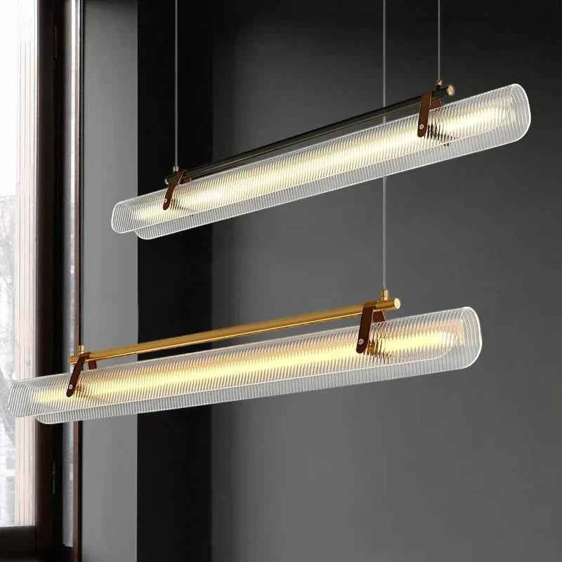 Lustre LED en Verre au Design Minimaliste – Modèle Milane (DIMOREE)