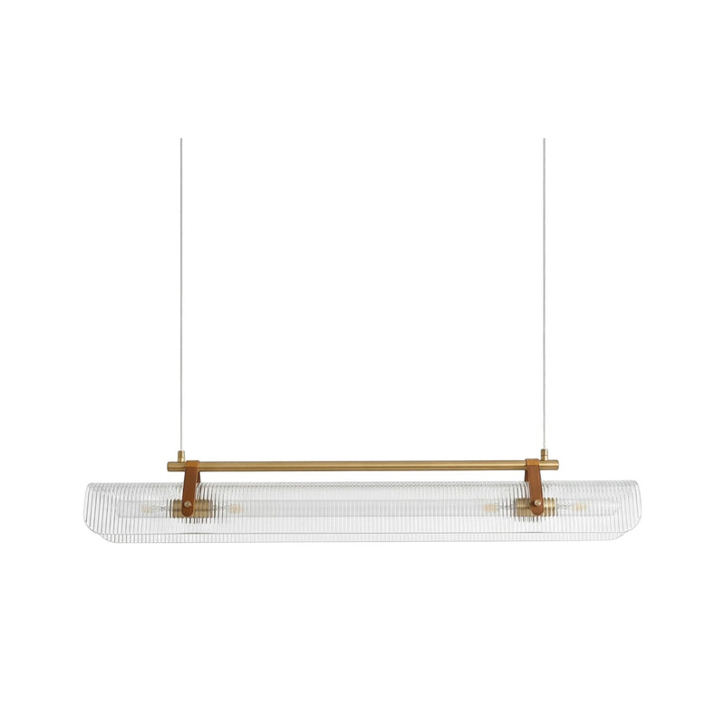 Milane — Lustre LED minimaliste en verre