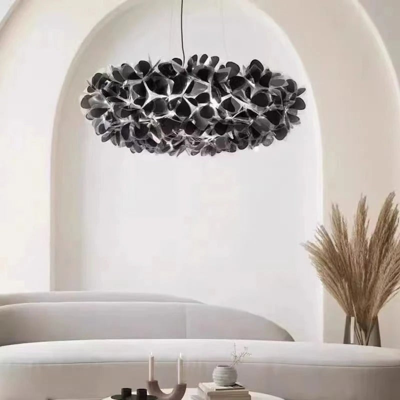 Lustre Moderne en Cristal Taillé à Facettes – Modèle Opalène (DIMOREE)