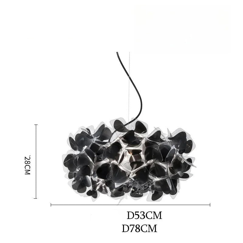 Lustre Moderne en Cristal Taillé à Facettes – Modèle Opalène (DIMOREE)