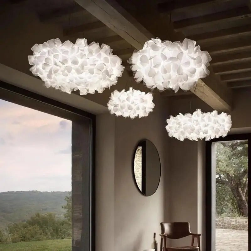 Lustre Moderne en Cristal Taillé à Facettes – Modèle Opalène (DIMOREE)