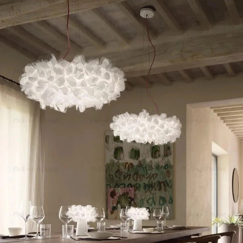 Lustre Moderne en Cristal Taillé à Facettes – Modèle Opalène (DIMOREE)