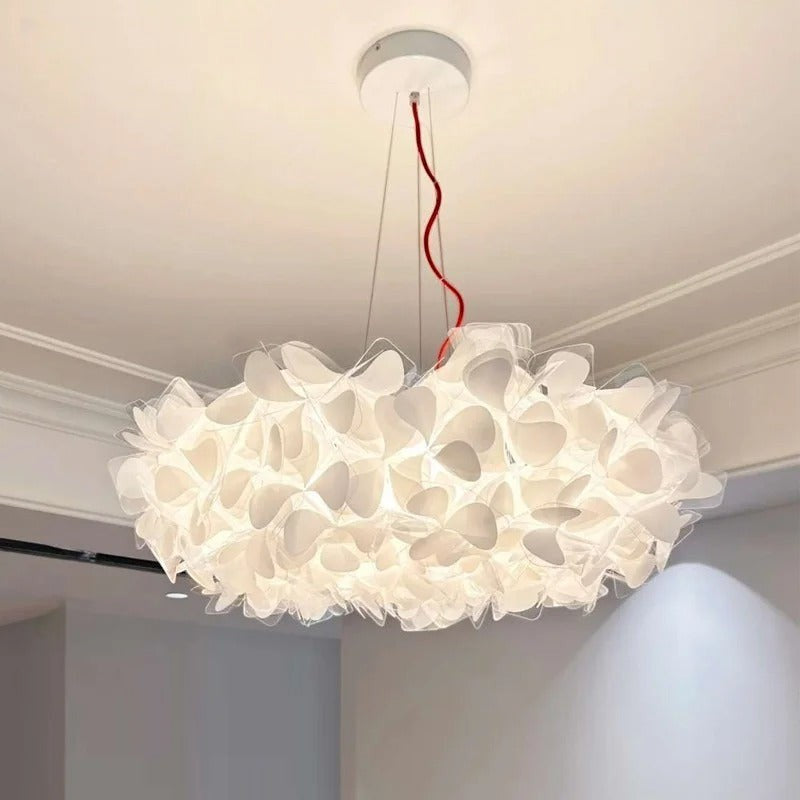 Lustre Moderne en Cristal Taillé à Facettes – Modèle Opalène (DIMOREE)