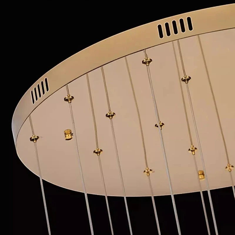 Lustre en Spirale pour Grande Hauteur – Modèle Elicéa (DIMOREE)