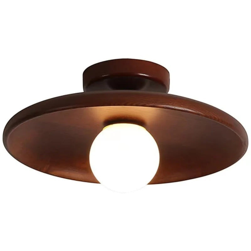 Vestria — Plafonnier en bois pour couloir et escalier