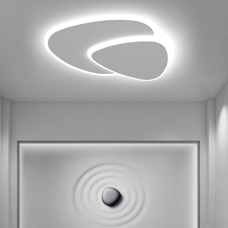 Plafonnier Triangulaire Blanc Dimmable – Modèle Sérena (DIMOREE)