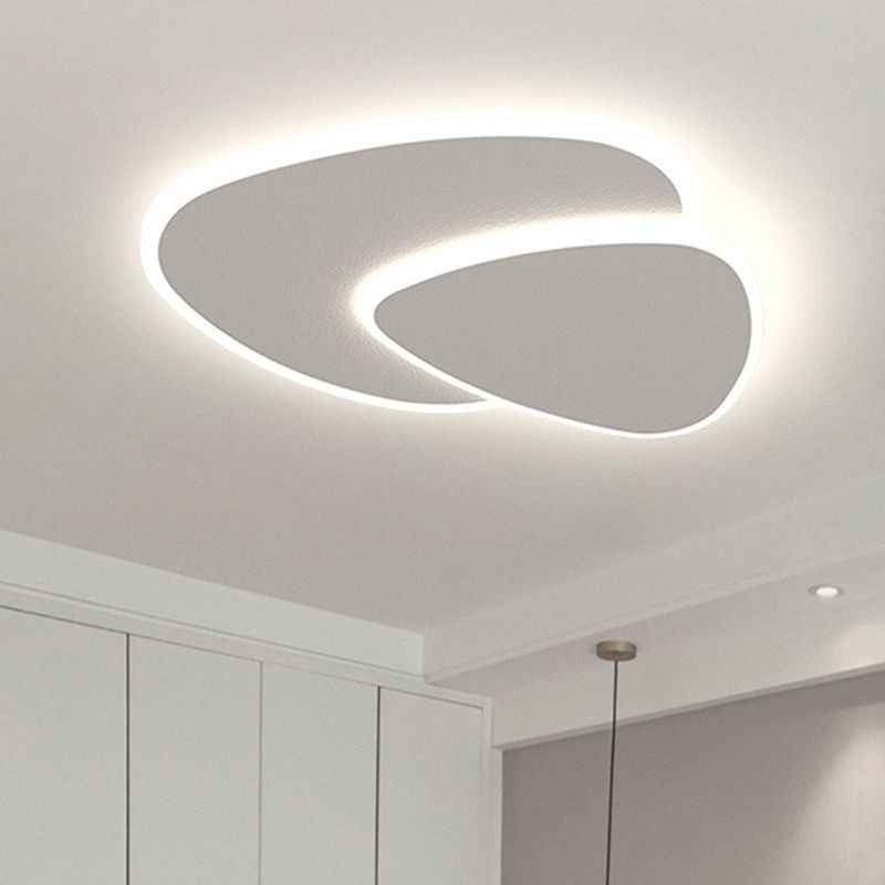 Plafonnier Triangulaire Blanc Dimmable – Modèle Sérena (DIMOREE)