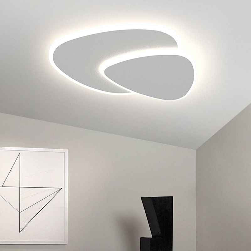 Plafonnier Triangulaire Blanc Dimmable – Modèle Sérena (DIMOREE)