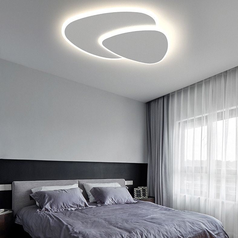 Plafonnier Triangulaire Blanc Dimmable – Modèle Sérena (DIMOREE)