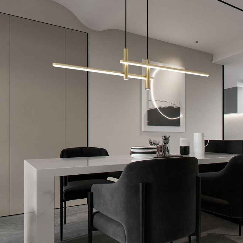Suspension Linéaire Métal Dimmable – Modèle Belvéa (DIMOREE)
