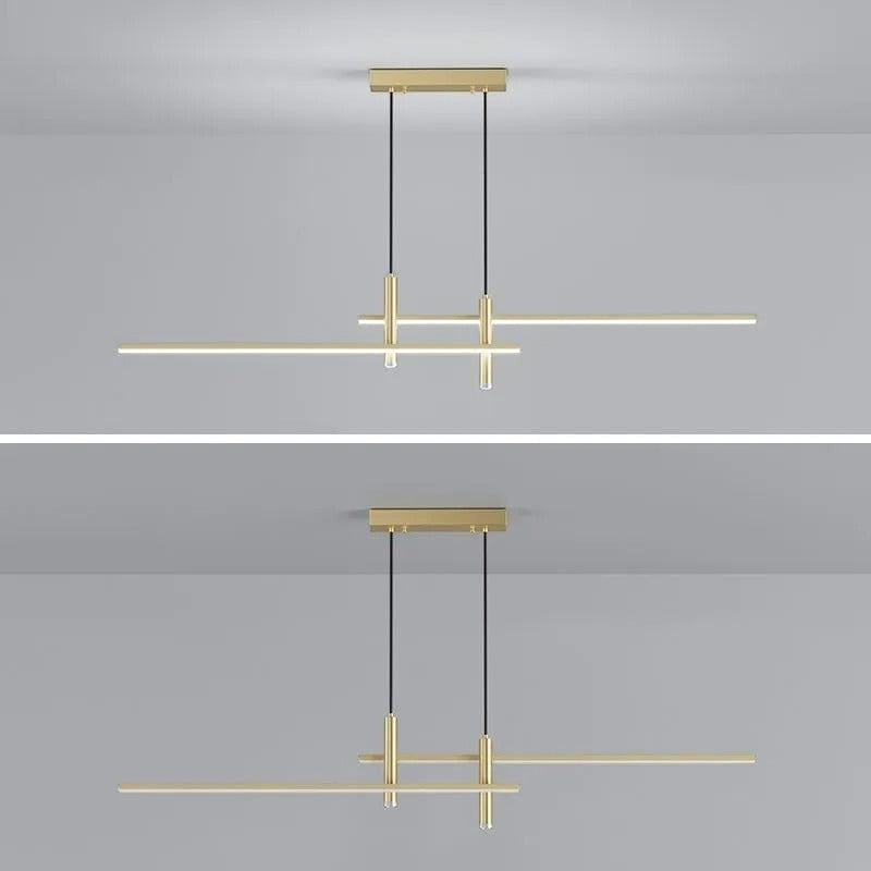Suspension Linéaire Métal Dimmable – Modèle Belvéa (DIMOREE)