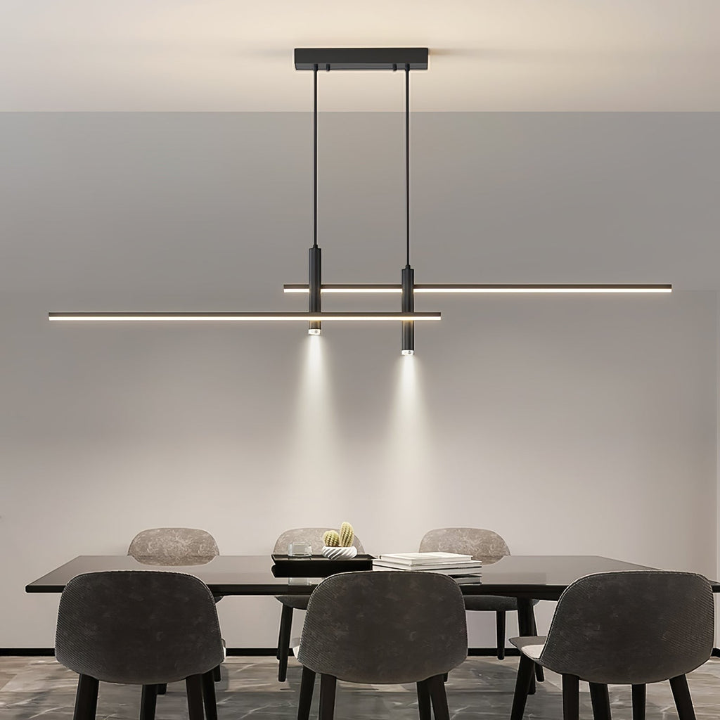 Suspension Linéaire Métal Dimmable – Modèle Belvéa (DIMOREE)