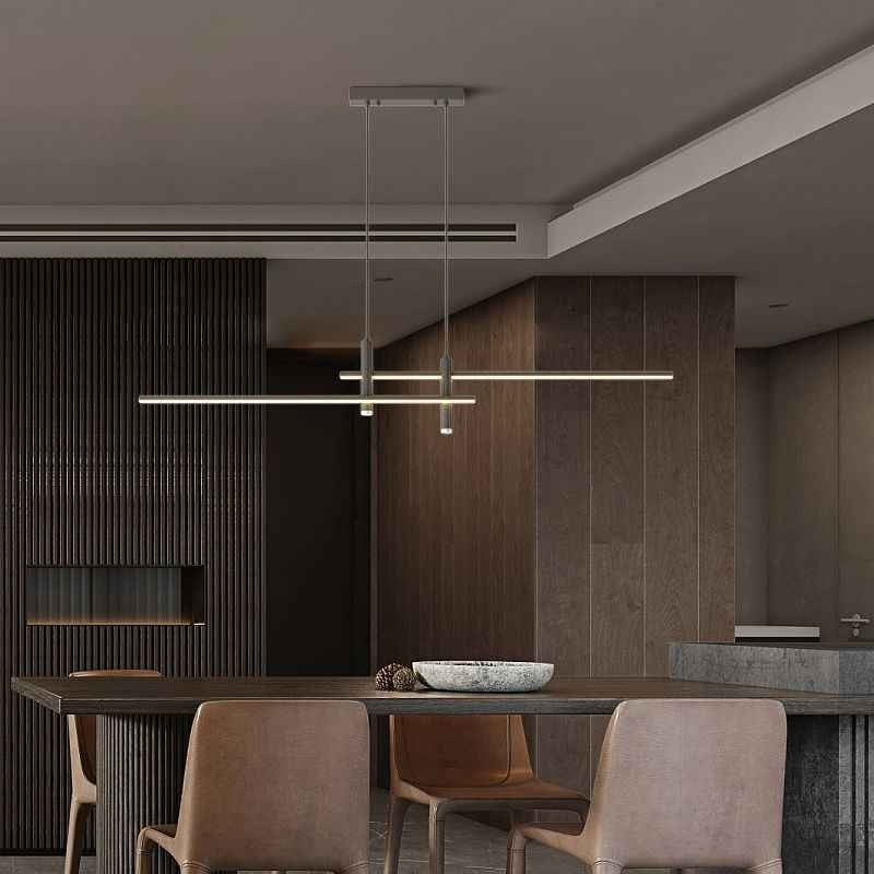 Suspension Linéaire Métal Dimmable – Modèle Belvéa (DIMOREE)