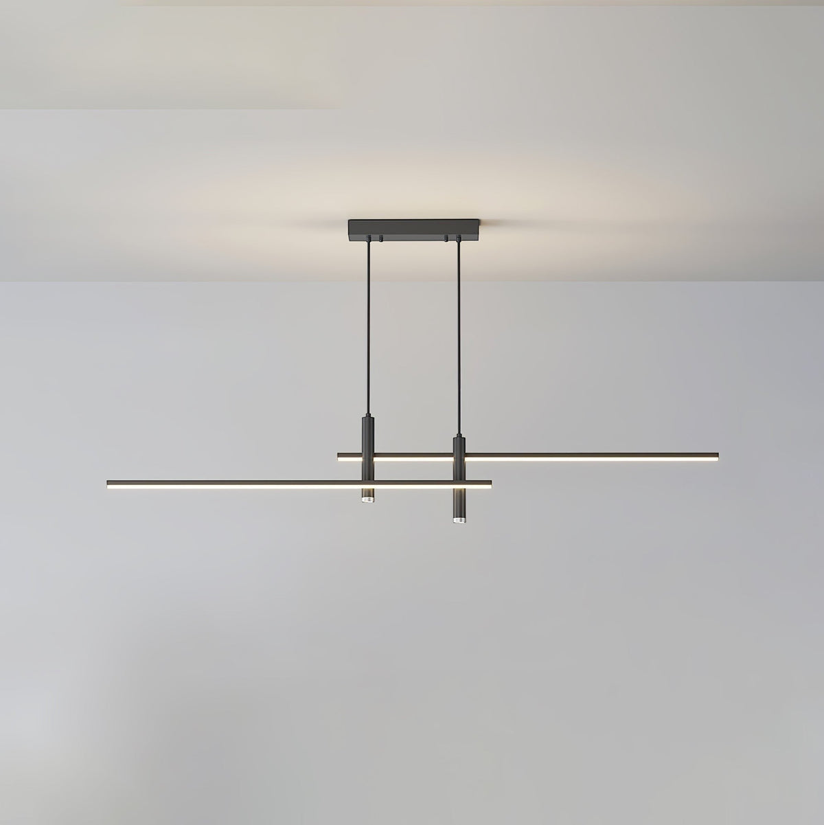 Suspension Linéaire Métal Dimmable – Modèle Belvéa (DIMOREE)