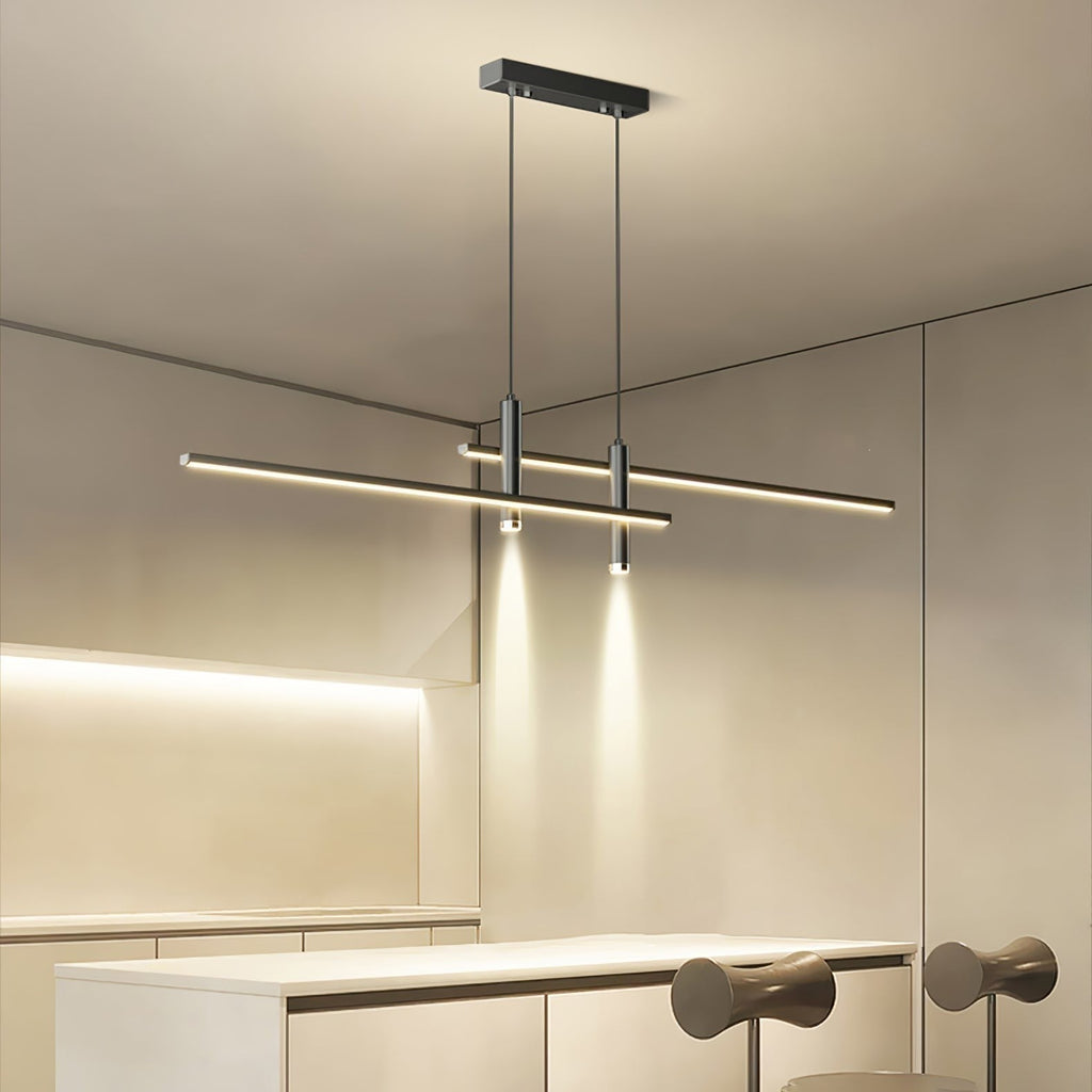 Suspension Linéaire Métal Dimmable – Modèle Belvéa (DIMOREE)