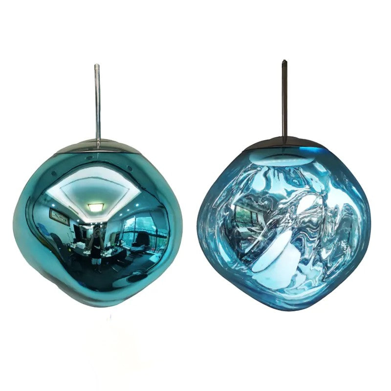 Suspension Dôme en Acrylique Coloré – Modèle Aurore (DIMOREE)