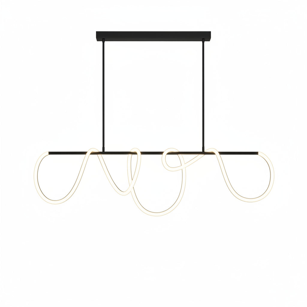 Grande Suspension Nordique en Acier Brossé – Modèle Cosmos (DIMOREE)