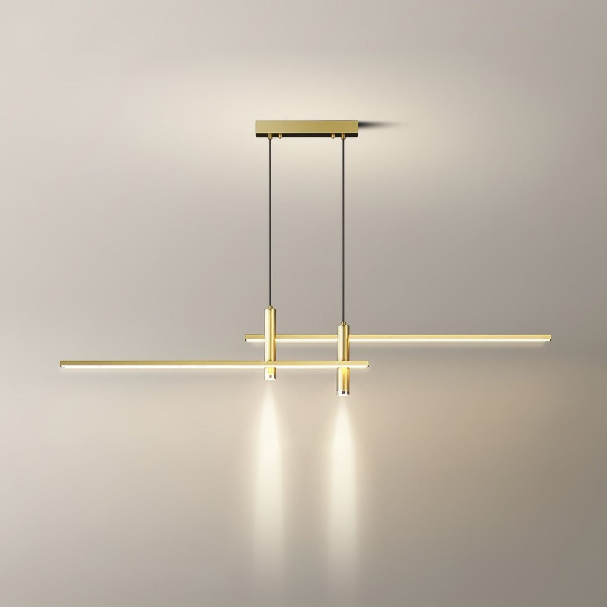 Suspension Linéaire Métal Dimmable – Modèle Belvéa (DIMOREE)