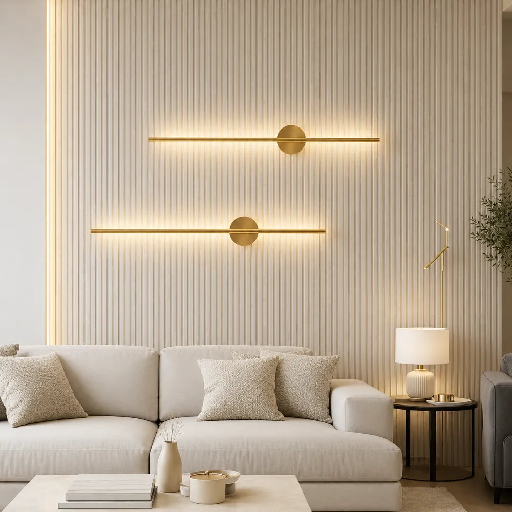 Edena — Applique murale LED au dessin minimaliste
