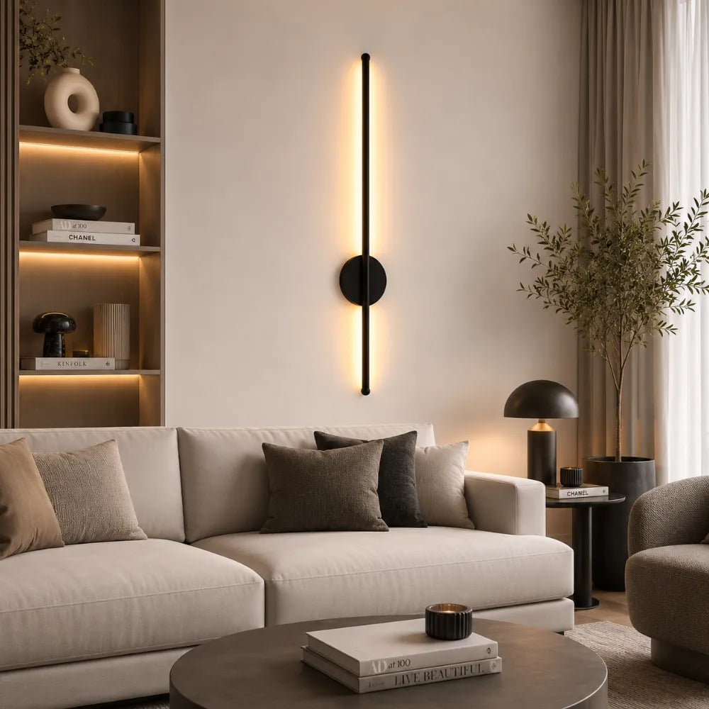 Edena — Applique murale LED au dessin minimaliste