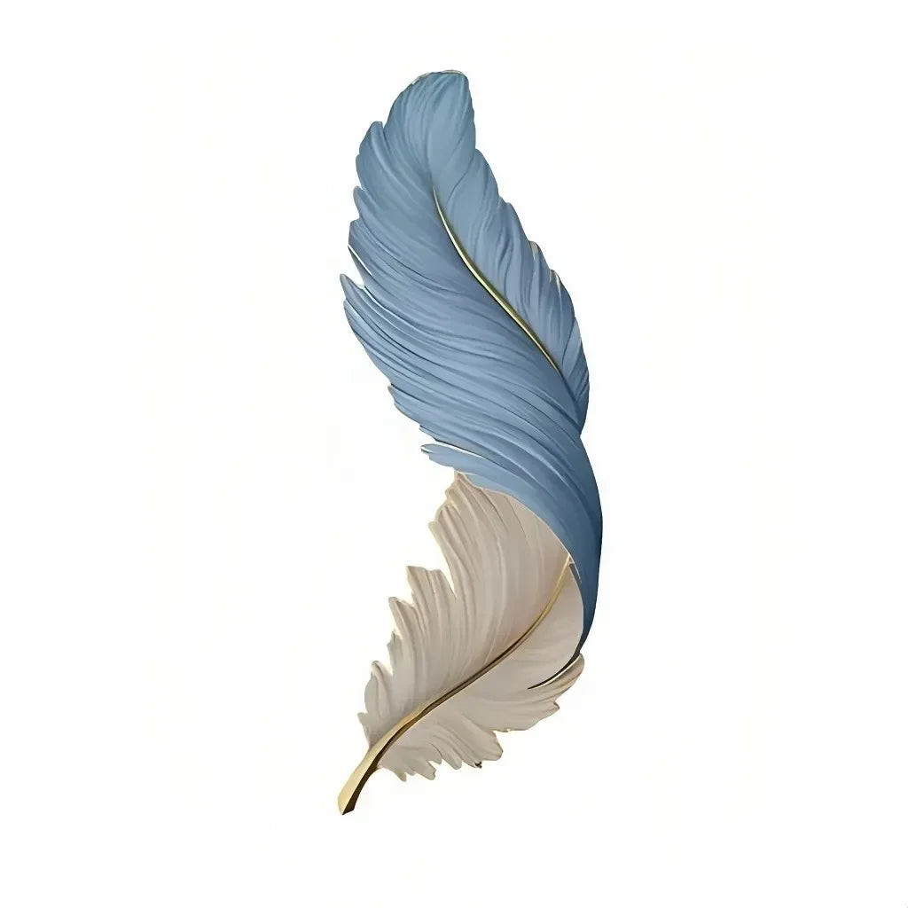 Piuma — Applique murale plume verticale LED