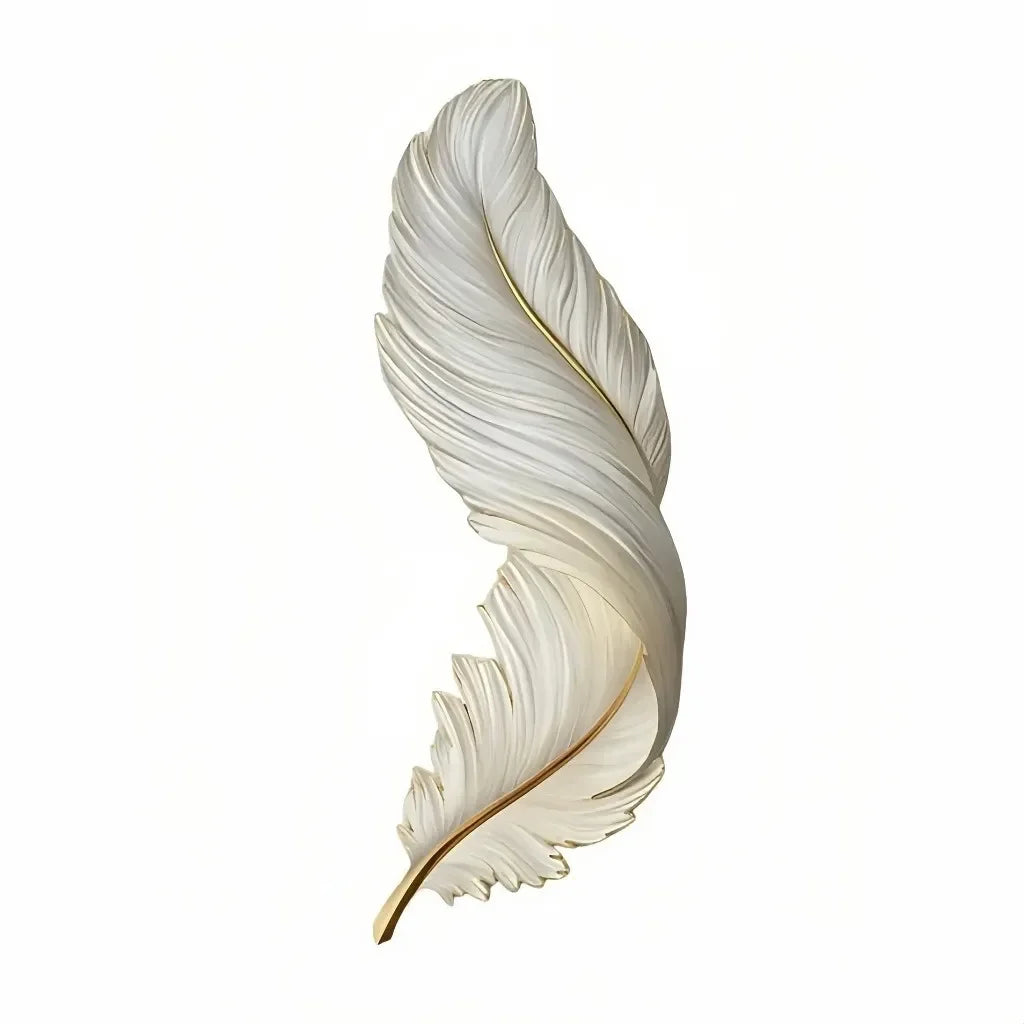 Piuma — Applique murale plume verticale LED