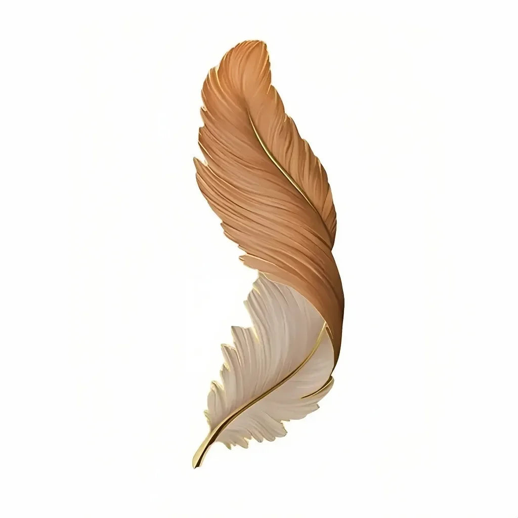 Piuma — Applique murale plume verticale LED