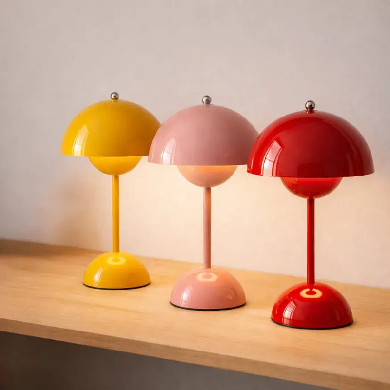 Mirela — Lampe de chevet LED d'esprit vintage