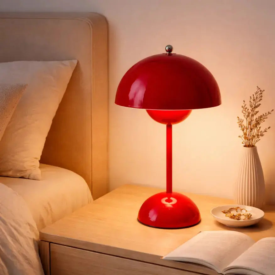 Mirela — Lampe de chevet LED d'esprit vintage