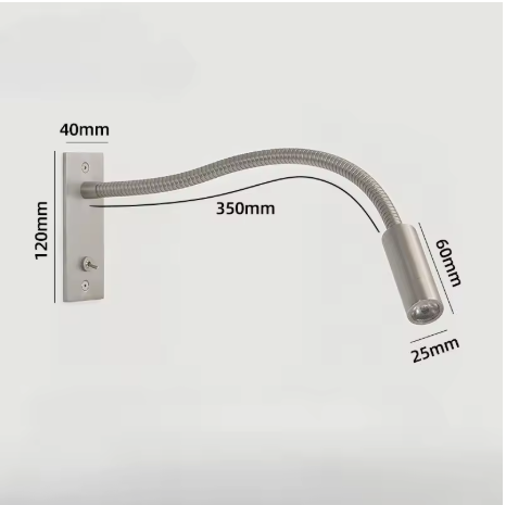 Novella — Applique liseuse LED orientable