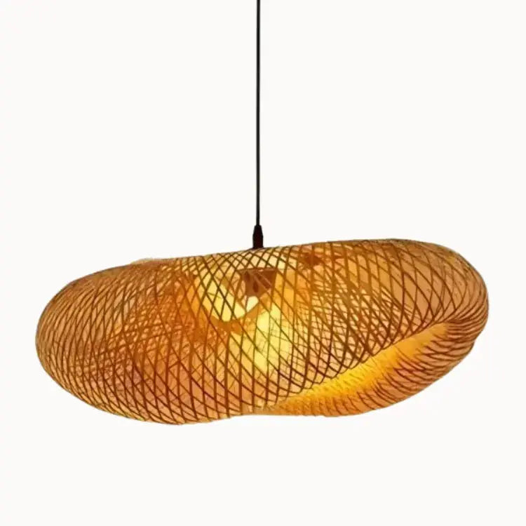 Svanea — Suspension scandinave en bambou tressé