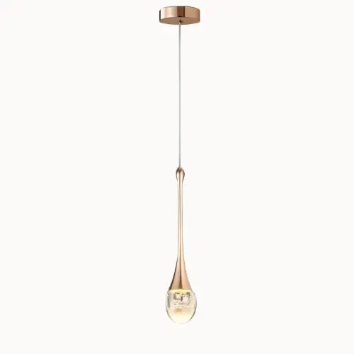 Perlana — Suspension goutte en cristal