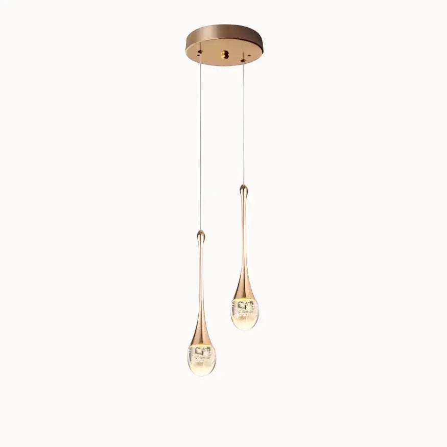 Perlana — Suspension goutte en cristal