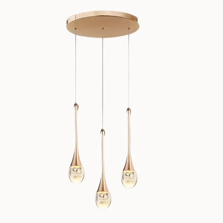 Perlana — Suspension goutte en cristal
