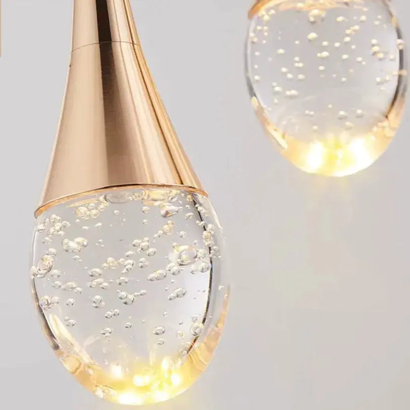 Perlana — Suspension goutte en cristal
