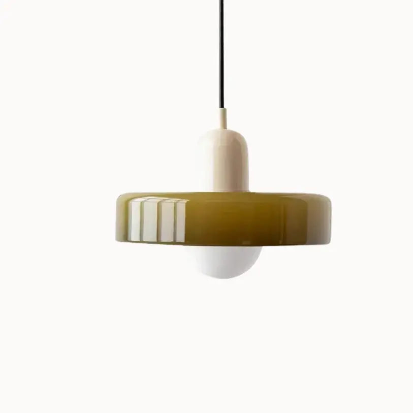 Cintra — Suspension en verre à anneau coloré