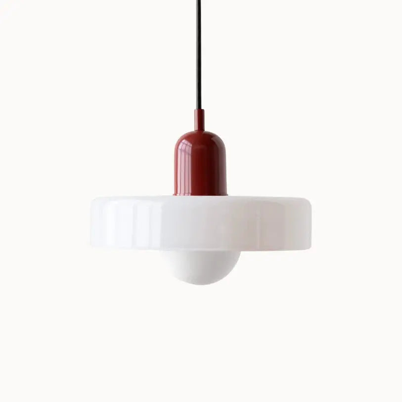 Cintra — Suspension en verre à anneau coloré