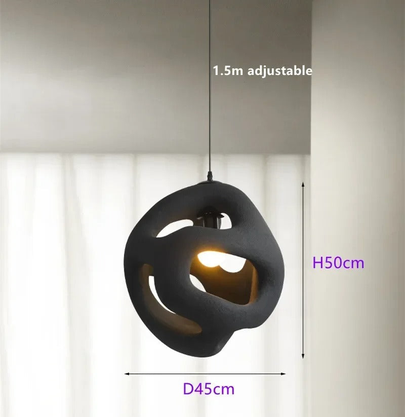 Suspension Artisanale d'Inspiration Nordique – Modèle Oslo (DIMOREE)