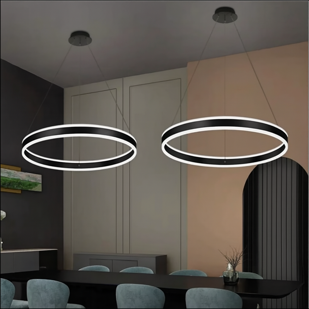 Talvia — Suspension anneau LED à intensité variable
