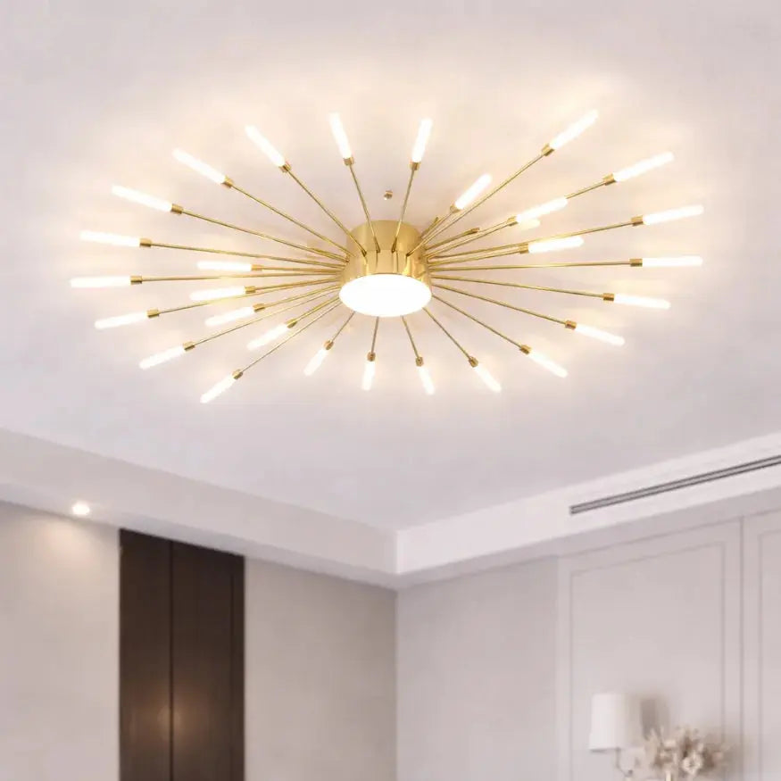 Rayna — Plafonnier LED au design graphique moderne
