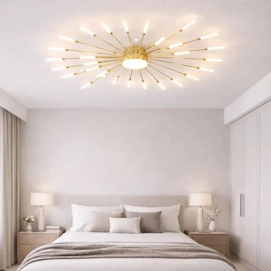 Rayna — Plafonnier LED au design graphique moderne