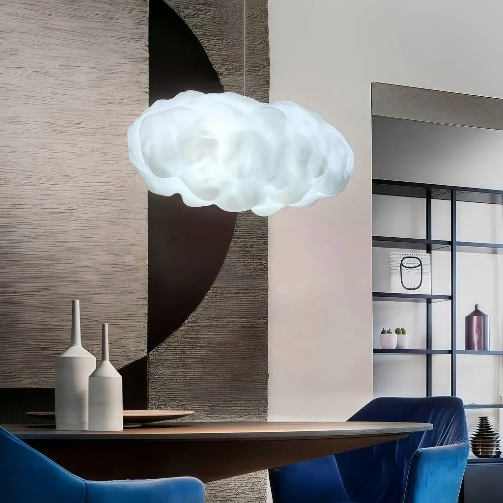 Cumulus — Suspension nuage blanche réglable