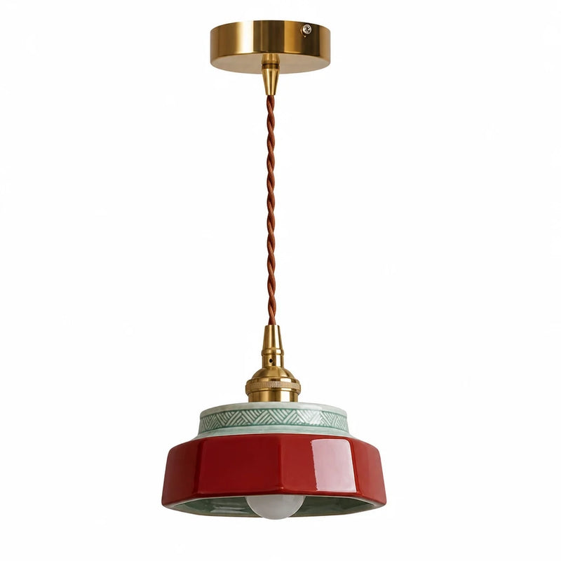 Ceralia — Suspension en céramique émaillée