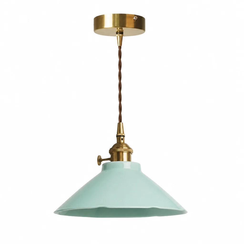 Suspension Céramique Émaillée Colorée – Modèle Laguna (LA MAISON CLARTE)