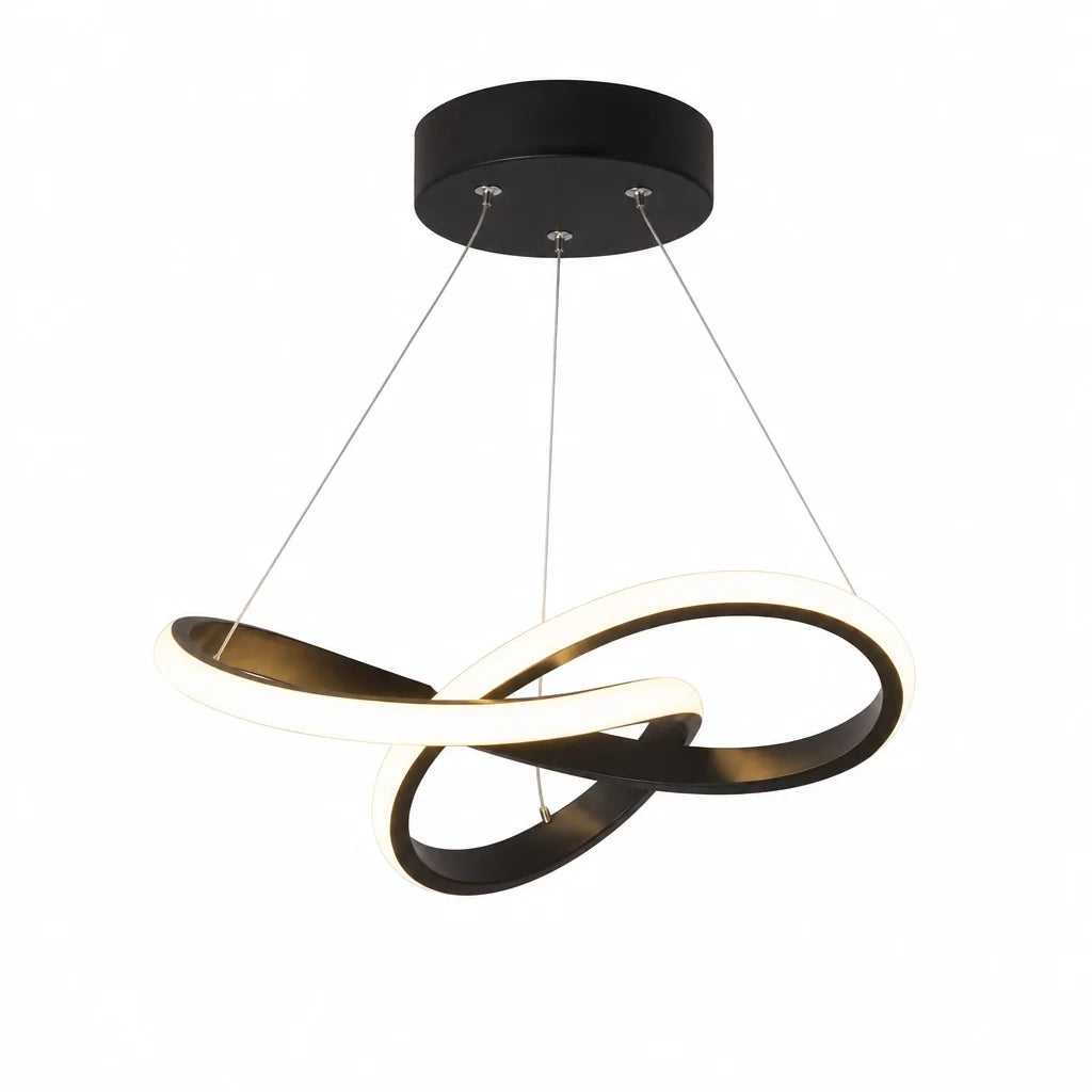Suspension LED Anneau Sculptural – Modèle Arcalia (LA MAISON CLARTE)