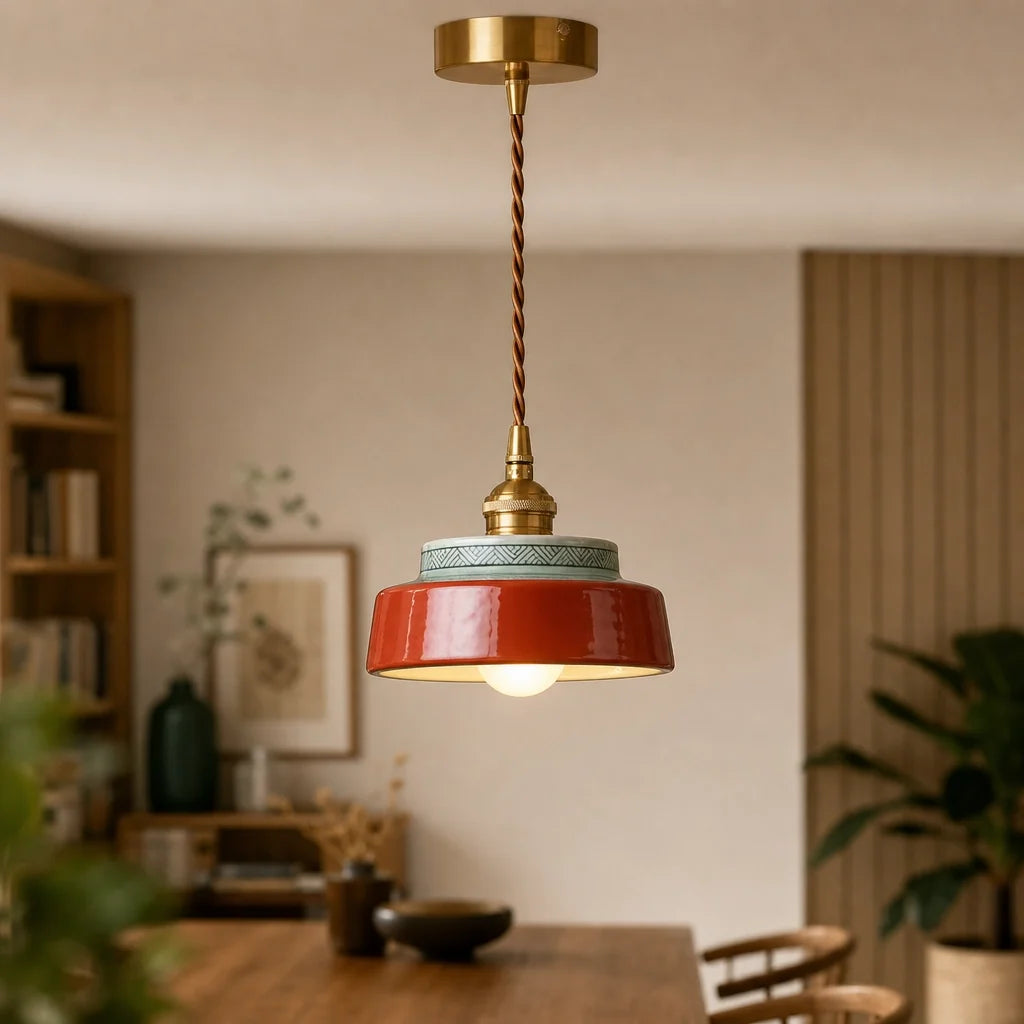 Suspension en Céramique Émaillée – Modèle Ceralia (LA MAISON CLARTE)